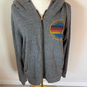 Aviator Nation Grey Zip Up